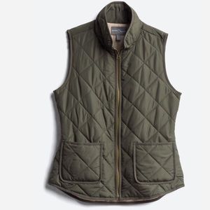 Market & Spruce army green vest